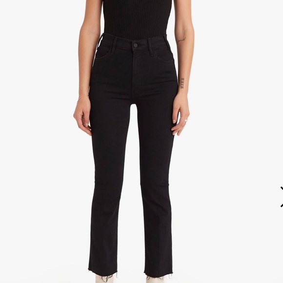 MOTHER Denim - MOTHER The Hustler Ankle Fray Jeans